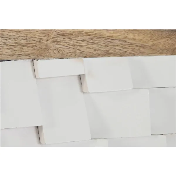 Headboard Home ESPRIT White Natural 160 x 4 x 80 cm