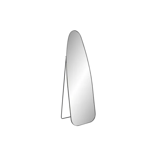 Free standing mirror Home ESPRIT Black Crystal Iron 55 X 48 X 165 CM