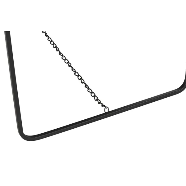 Free standing mirror Home ESPRIT Black Crystal Iron 55 X 48 X 165 CM