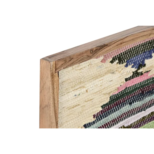 Painting Home ESPRIT Cotton Acacia 60 x 3 x 90 cm (2 Units)