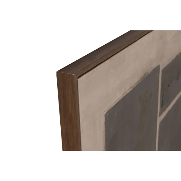 Canvas Home ESPRIT Dark brown Light brown Abstract Modern 100 x 4 x 140 cm (2 Units)