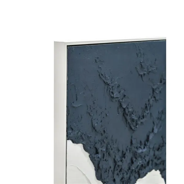 Canvas Home ESPRIT Blue White Modern 83 x 4 x 123 cm (2 Units)