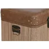 Set of Chests Home ESPRIT Brown Natural Polyurethane Bamboo Oriental 80 x 40 x 44 cm 80 x 40 x 45 cm (3 Units)