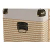 Set of Chests Home ESPRIT Natural Polyester Wood Traditional (3 Units)