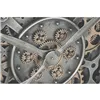 Wall Clock Home ESPRIT Silver Crystal Iron Vintage 100 X 10 X 100 CM