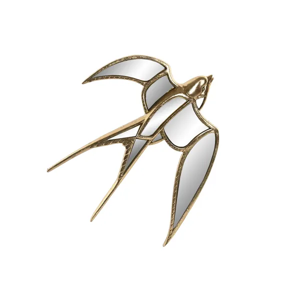 Wall Decoration Home ESPRIT Golden Modern 28,5 X 3 X 28,5 CM