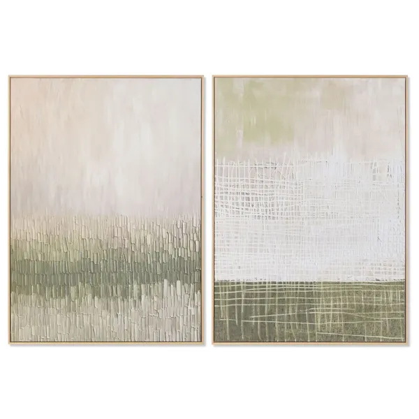 Canvas Home ESPRIT Modern 103 x 4 x 143 cm (2 Units)