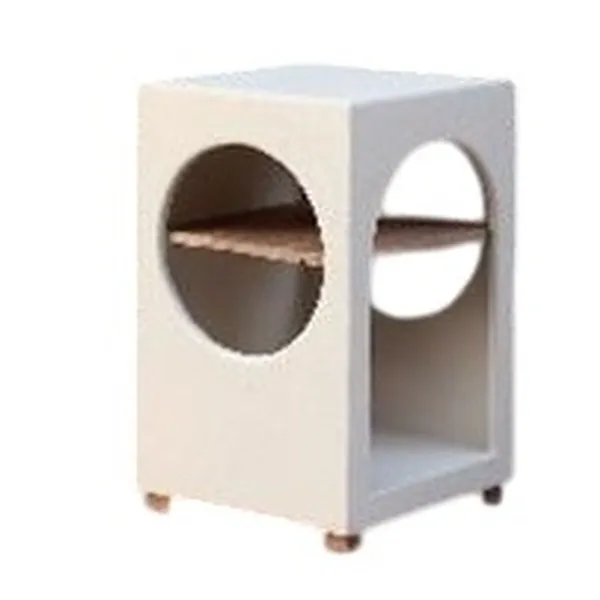 Side table Home ESPRIT White 40 x 40 x 60 cm
