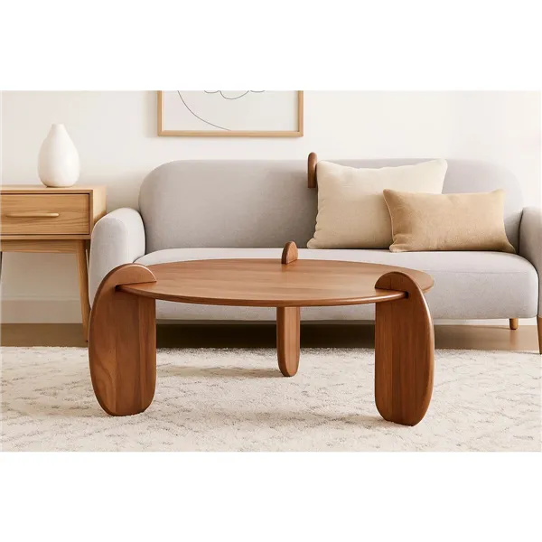 Centre Table Home ESPRIT Brown 98 X 98 X 46 CM