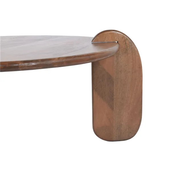 Centre Table Home ESPRIT Brown 98 X 98 X 46 CM