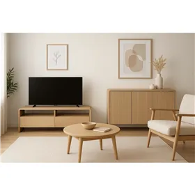 Sideboard Home ESPRIT Brown Elm wood Paolownia wood 106 X 38 X 71 CM