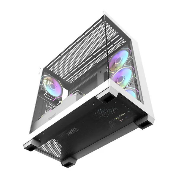 Computer case Darkflash DS900 (white) + 7 ARGB Fans