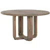 Dining Table Home ESPRIT Natural Teak 140 X 140 X 78 CM
