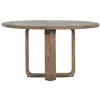Dining Table Home ESPRIT Natural Teak 140 X 140 X 78 CM