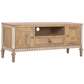 TV furniture Home ESPRIT Brown 133 X 42 X 55 CM