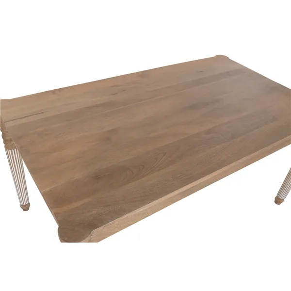 Dining Table Home ESPRIT Brown Mango wood 160 x 90 x 76 cm