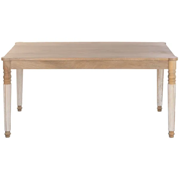 Dining Table Home ESPRIT Brown Mango wood 160 x 90 x 76 cm