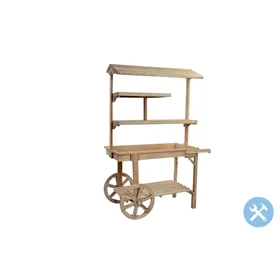 Counter Display DKD Home Decor Wood 118 x 53 x 166 cm