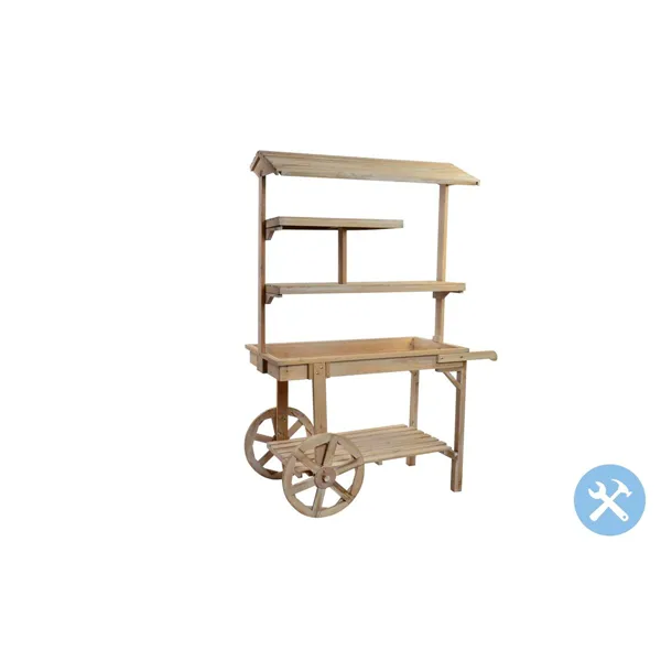 Counter Display DKD Home Decor Wood 118 x 53 x 166 cm