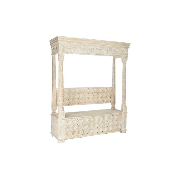 Bench Home ESPRIT Natural Mango wood Indian Man 190 X 54 X 215 CM