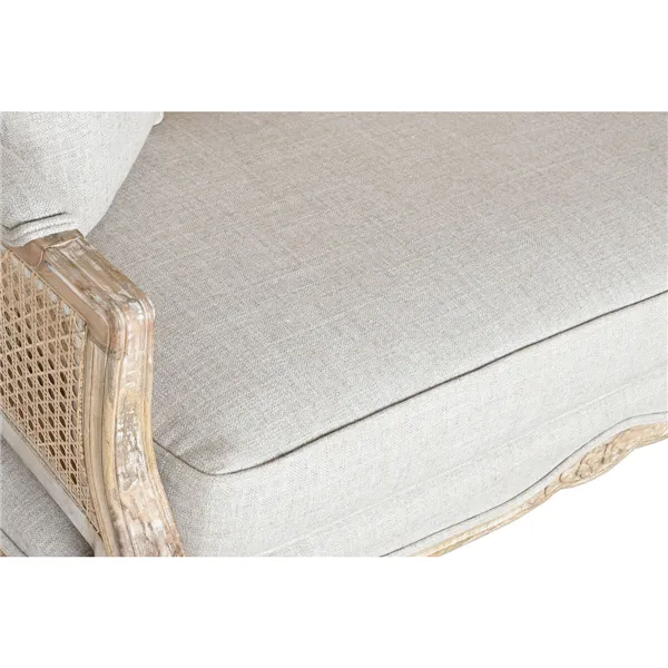 Sofa Home ESPRIT Natural 125 X 58 X 155 CM