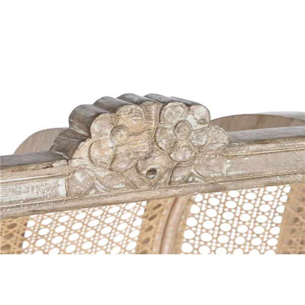 Sofa Home ESPRIT Natural 125 X 58 X 155 CM
