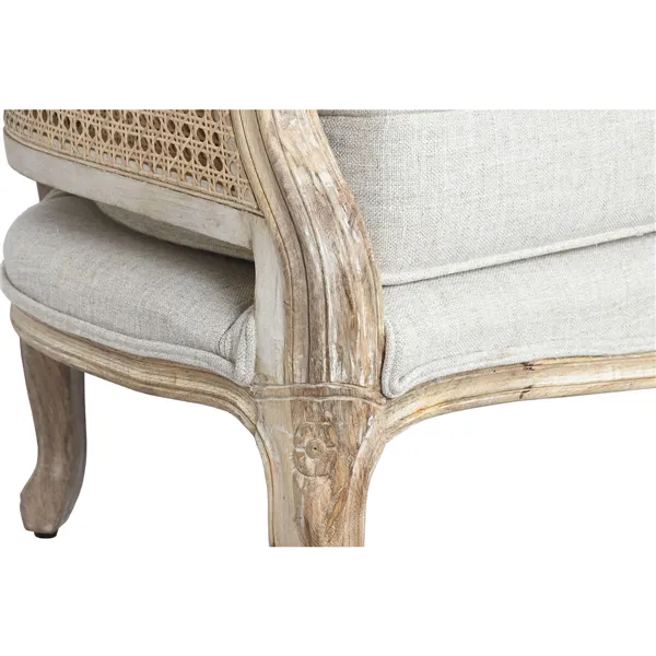 Sofa Home ESPRIT Natural 125 X 58 X 155 CM
