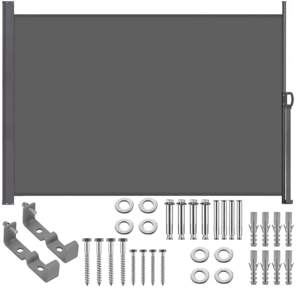 Külgmarkiis Springos AW0002 300x160 cm grafiitne