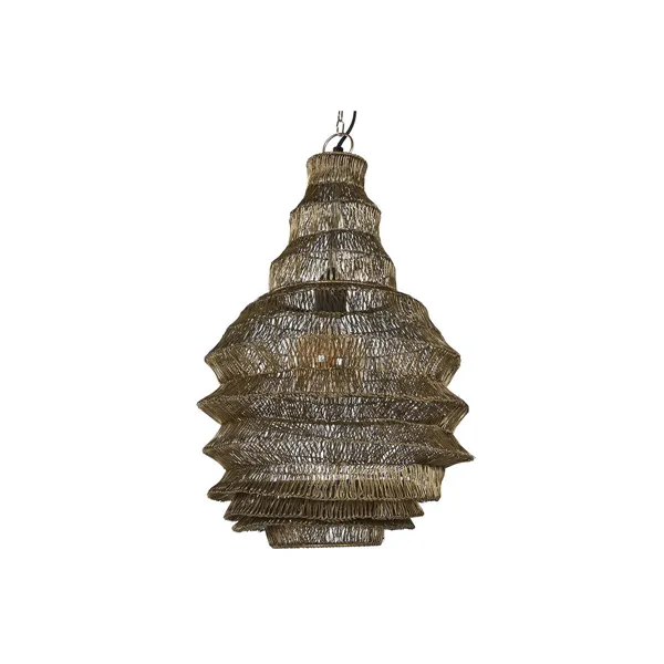 Ceiling Light Home ESPRIT Golden Metal Iron 50 W 36 x 36 x 68 cm
