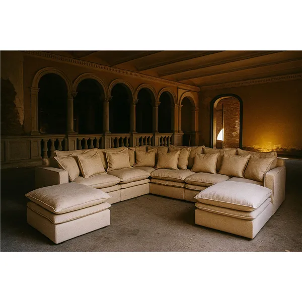 Sofa module Home ESPRIT Beige 120 X 120 X 95 CM