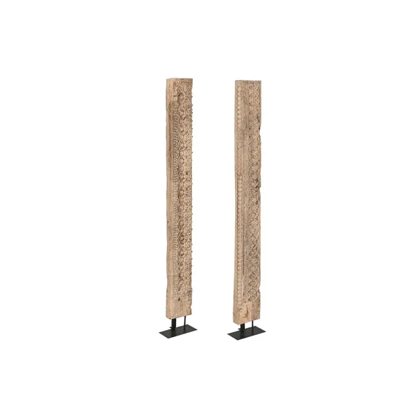 Decorative Figure Home ESPRIT Black Natural