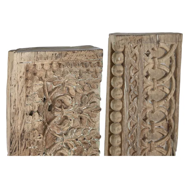 Decorative Figure Home ESPRIT Black Natural