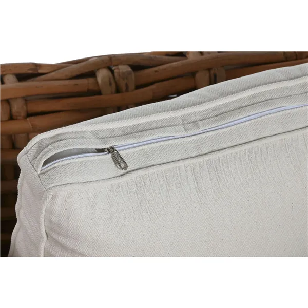 Sofa Home ESPRIT Beige Natural 220 X 98 X 64 CM (4 Pieces)