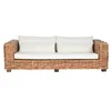 Sofa Home ESPRIT Beige Natural 220 X 98 X 64 CM (4 Pieces)