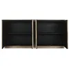 Sideboard Home ESPRIT Natural Wood Marble 180 x 40 x 85 cm