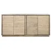 Sideboard Home ESPRIT Natural Wood Marble 180 x 40 x 85 cm