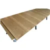Dining Table Home ESPRIT Brown Black Metal MDF Wood 200 x 100 x 75 cm