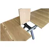 Dining Table Home ESPRIT Brown Black Metal MDF Wood 200 x 100 x 75 cm