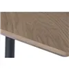 Dining Table Home ESPRIT Brown Black Metal MDF Wood 220 x 100 x 75 cm