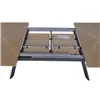 Dining Table Home ESPRIT Brown Black Metal MDF Wood 220 x 100 x 75 cm