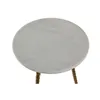 Side table Home ESPRIT White Golden 36 x 36 x 48,5 cm