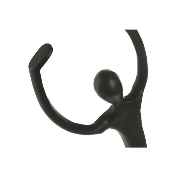 Decorative Figure Home ESPRIT Black baile (2 Units)