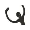 Decorative Figure Home ESPRIT Black baile (2 Units)