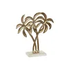 Decorative Figure Home ESPRIT White Golden Palms Tropical