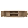 TV furniture Home ESPRIT Brown Beige 160 X 47 X 50 CM