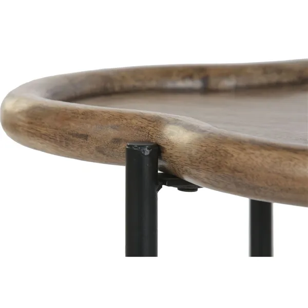 Side table Home ESPRIT Brown Black 60 X 50 X 47 CM