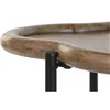 Side table Home ESPRIT Brown Black 60 X 50 X 47 CM