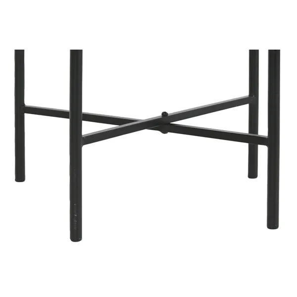 Side table Home ESPRIT Brown Black 60 X 50 X 47 CM