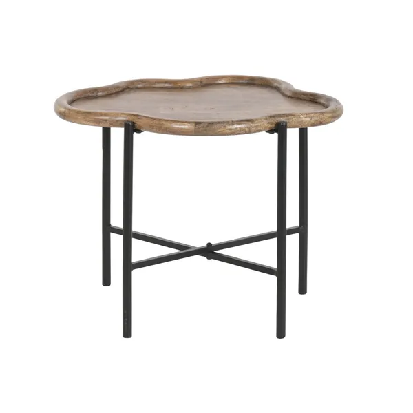 Side table Home ESPRIT Brown Black 60 X 50 X 47 CM