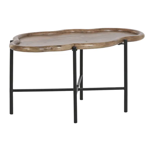 Side table Home ESPRIT Brown Black 88 X 49 X 42 CM